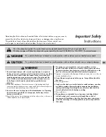 Preview for 3 page of LG SolarCUBE MP9297MLC Owner'S Manual