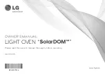 Предварительный просмотр 1 страницы LG SolarDOM MA3882PS Owner'S Manual