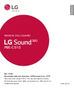 Предварительный просмотр 123 страницы LG Sound 360 PBS-C510 Manual