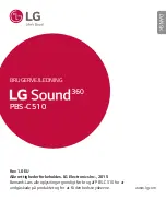 Предварительный просмотр 333 страницы LG Sound 360 PBS-C510 Manual