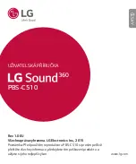 Предварительный просмотр 393 страницы LG Sound 360 PBS-C510 Manual