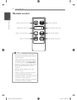 Предварительный просмотр 8 страницы LG SoundPlate 240 Owner'S Manual