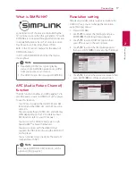 Preview for 17 page of LG SoundPlate LAB550W Owner'S Manual