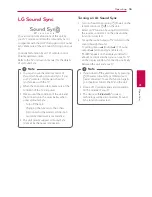 Preview for 55 page of LG SoundPlate LAB550W Owner'S Manual