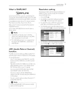 Preview for 17 page of LG SoundPlate LABS40W Owner'S Manual