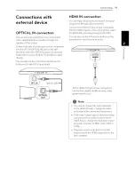 Preview for 19 page of LG SoundPlate LABS40W Owner'S Manual