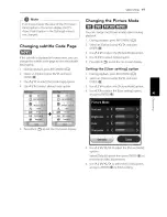 Preview for 49 page of LG SoundPlate LABS40W Owner'S Manual