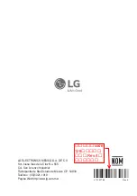 Предварительный просмотр 21 страницы LG SP121CA NL0 Owner'S Manual