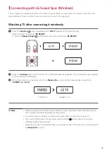 Preview for 27 page of LG SP60Y Owner'S Manual