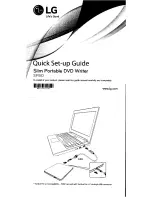 Preview for 1 page of LG SP80 Quick Setup Manual