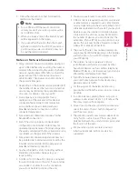 Предварительный просмотр 15 страницы LG SP820 Owner'S Manual