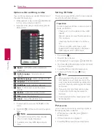 Предварительный просмотр 26 страницы LG SP820 Owner'S Manual