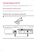 Предварительный просмотр 26 страницы LG SP8A Owner'S Manual