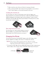 Preview for 22 page of LG Spectrum User Manual