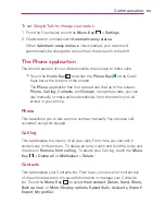 Preview for 115 page of LG Spectrum User Manual