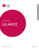 LG SPIRIT H420 User Manual preview