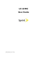 LG Sprint LS992 User Manual preview