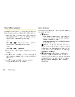 Preview for 122 page of LG SPRINT OPTIMUS User Manual