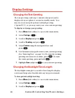 Preview for 54 page of LG Sprint PCS Vision VI-125 Owner'S Manual