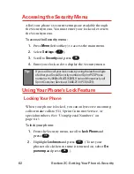 Preview for 72 page of LG Sprint PCS Vision VI-125 Owner'S Manual