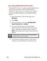 Preview for 158 page of LG Sprint PCS Vision VI-125 Owner'S Manual