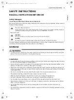 Предварительный просмотр 3 страницы LG SRFVC2406 Series Owner'S Manual