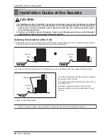 Предварительный просмотр 22 страницы LG Standard inverter Installation Manual