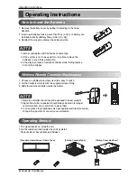 Preview for 8 page of LG Standard Libero / Artcool Libero Owner'S Manual