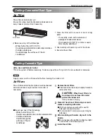 Preview for 23 page of LG Standard Libero / Artcool Libero Owner'S Manual