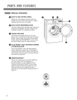 Предварительный просмотр 8 страницы LG Steam Dryer DLEX2450 Series Owner'S Manual