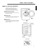 Предварительный просмотр 9 страницы LG Steam Dryer DLEX2450 Series Owner'S Manual