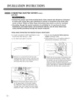 Предварительный просмотр 24 страницы LG Steam Dryer DLEX2450 Series Owner'S Manual