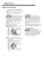 Предварительный просмотр 34 страницы LG Steam Dryer DLEX2450 Series Owner'S Manual