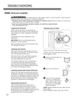 Предварительный просмотр 38 страницы LG Steam Dryer DLEX2450 Series Owner'S Manual