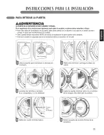 Предварительный просмотр 61 страницы LG Steam Dryer DLEX2450 Series Owner'S Manual