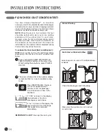 Предварительный просмотр 24 страницы LG Steam Dryer DLEX2801L User'S Manual & Installation Instructions