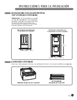 Предварительный просмотр 55 страницы LG Steam Dryer DLEX2801L User'S Manual & Installation Instructions