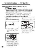 Предварительный просмотр 66 страницы LG Steam Dryer DLEX2801L User'S Manual & Installation Instructions