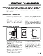 Предварительный просмотр 51 страницы LG STEAM DRYER DLEX5955W User'S Manual & Installation Instructions