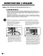 Предварительный просмотр 60 страницы LG STEAM DRYER DLEX5955W User'S Manual & Installation Instructions