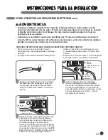 Предварительный просмотр 63 страницы LG STEAM DRYER DLEX5955W User'S Manual & Installation Instructions