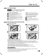 Предварительный просмотр 31 страницы LG Steam Dryer DLEX7177SM User'S Manual & Installation Instructions