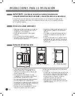 Предварительный просмотр 54 страницы LG Steam Dryer DLEX7177SM User'S Manual & Installation Instructions