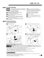 Предварительный просмотр 33 страницы LG STEAM DRYERS DLEX3001P User'S Manual & Installation Instructions