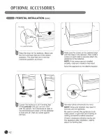 Предварительный просмотр 42 страницы LG STEAM DRYERS DLEX3001P User'S Manual & Installation Instructions