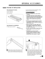 Предварительный просмотр 43 страницы LG STEAM DRYERS DLEX3001P User'S Manual & Installation Instructions