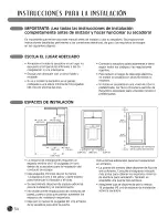 Предварительный просмотр 54 страницы LG STEAM DRYERS DLEX3001P User'S Manual & Installation Instructions