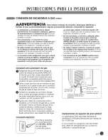 Предварительный просмотр 61 страницы LG STEAM DRYERS DLEX3001P User'S Manual & Installation Instructions