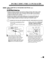 Предварительный просмотр 65 страницы LG STEAM DRYERS DLEX3001P User'S Manual & Installation Instructions