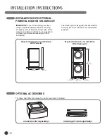 Предварительный просмотр 10 страницы LG STEAM DRYERS TD-V1000S User'S Manual & Installation Instructions